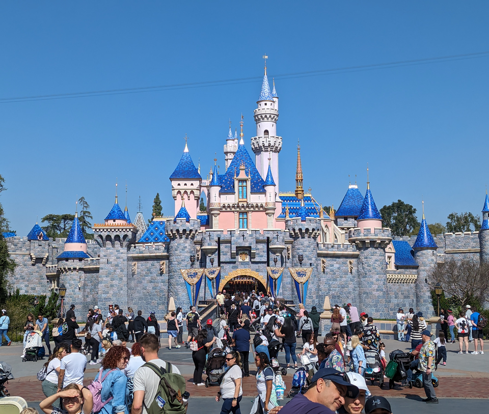 Sleeping Beauty Castle - February 2024