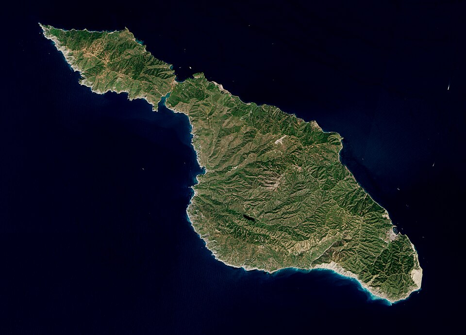 Santa Catalina Island (California) by Sentinel-2, 2019-03-30